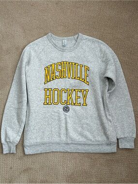 Alternative Light Gray Crewneck Sweatshirt